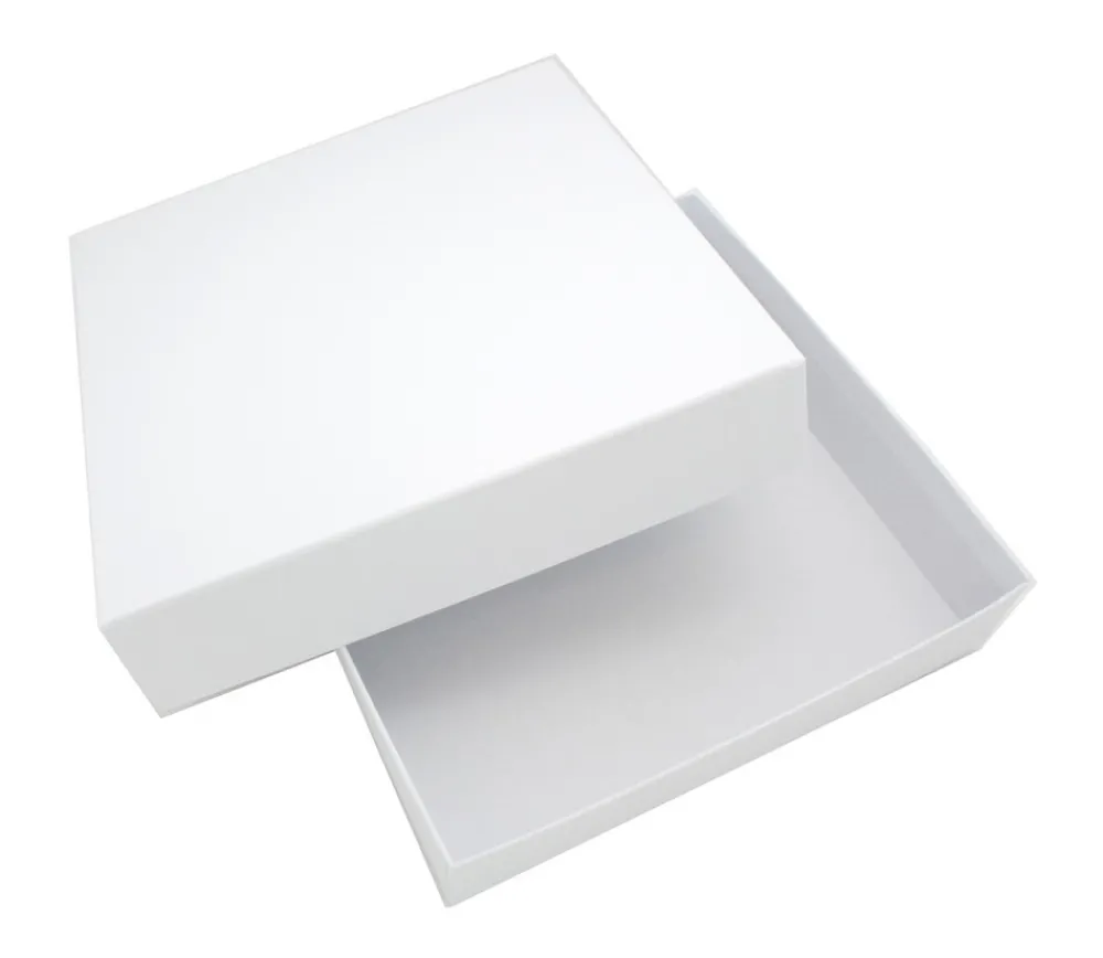 Tout Pour le Jeu C1 Boite jeu carré 220 x 220 x 48 mm blanche à personnaliser