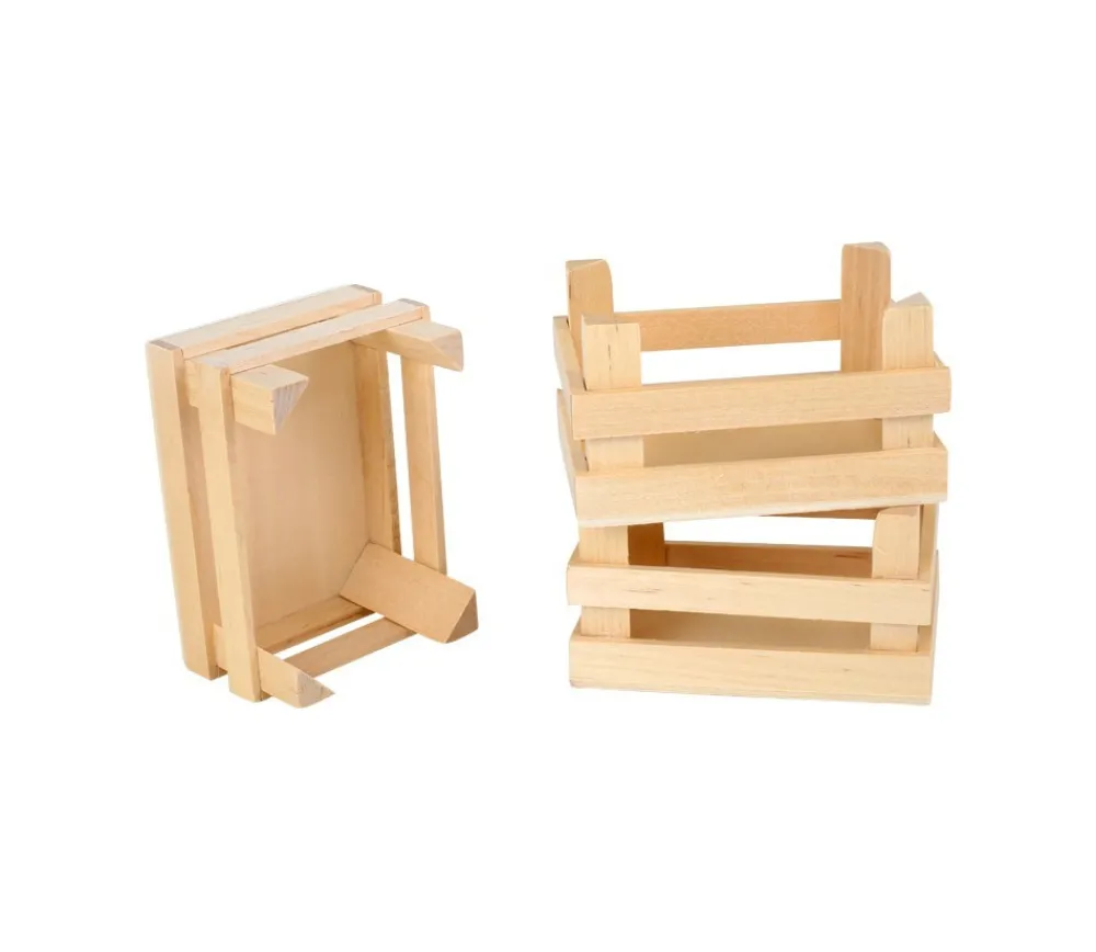 Tout Pour le Jeu Caissette en bois 11 x 8 x 6 cm - mini cagette
