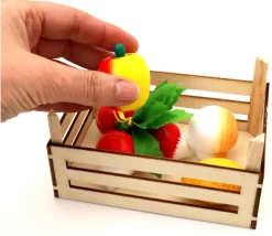 Tout Pour le Jeu Caissette en bois 14 x 10 x 7.3 cm - mini cagette