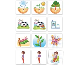 Tout Pour le Jeu Calendrier hebdomadaire mural avec pochettes 78 x 43 cm