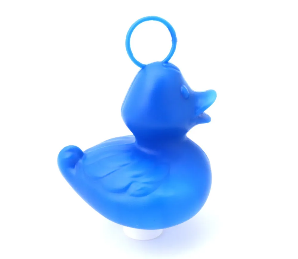Tout Pour le Jeu Canard 15 cm bleu flottant Grand modèle pour pêche aux canards à l'unité