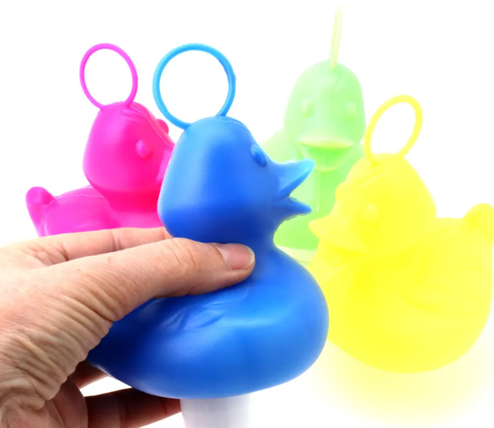 Tout Pour le Jeu Canard 15 cm bleu flottant Grand modèle pour pêche aux canards à l'unité