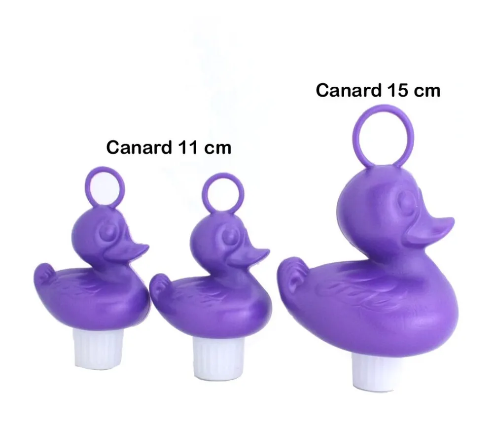 Tout Pour le Jeu Canard 15 cm bleu flottant Grand modèle pour pêche aux canards à l'unité