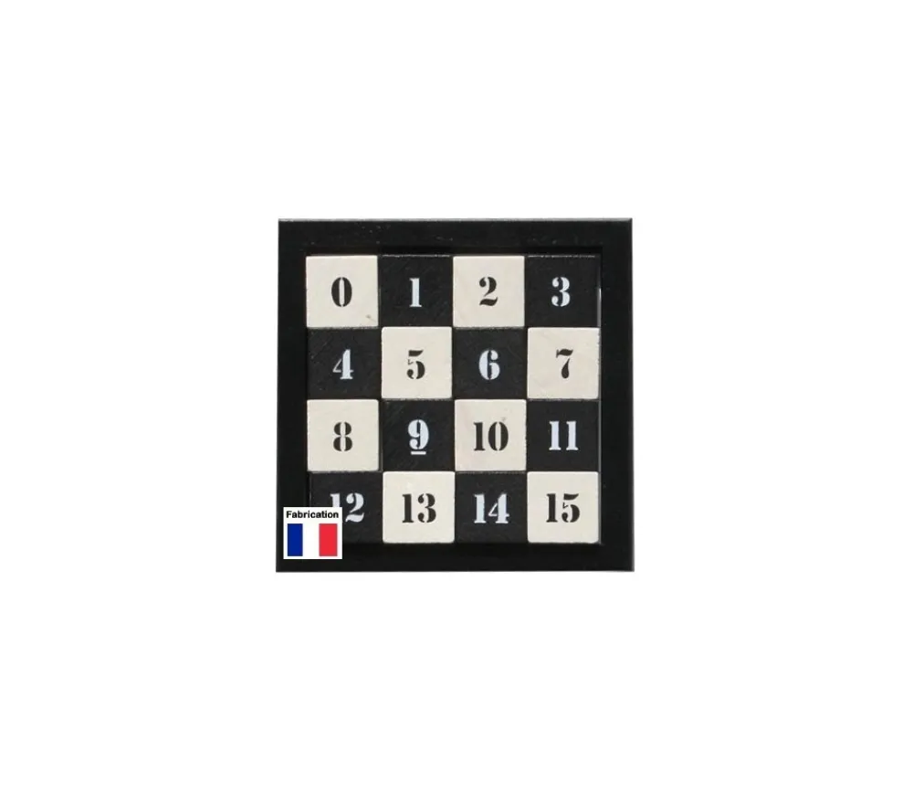 Tout Pour le Jeu Carré magique en bois - jeu casse tête évolutif
