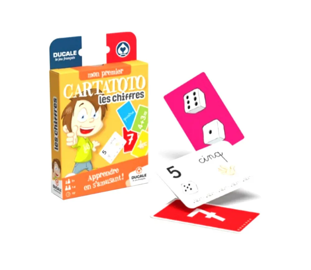 Tout Pour le Jeu Cartatoto Chiffres apprendre en s'amusant 110 cartes