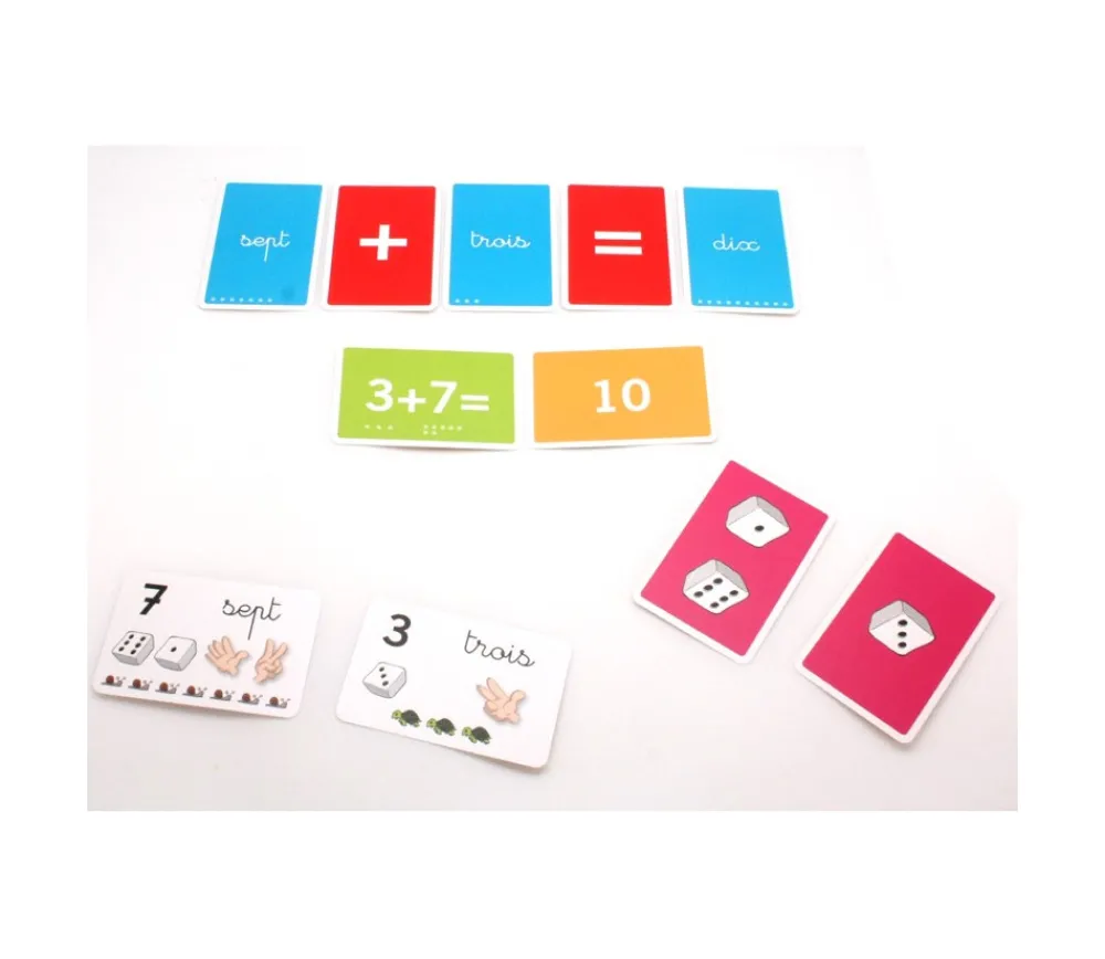 Tout Pour le Jeu Cartatoto Chiffres apprendre en s'amusant 110 cartes