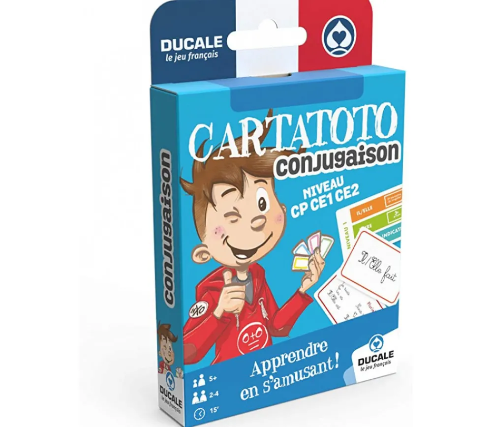 Tout Pour le Jeu Cartatoto Conjugaison apprendre en s'amusant 110 cartes