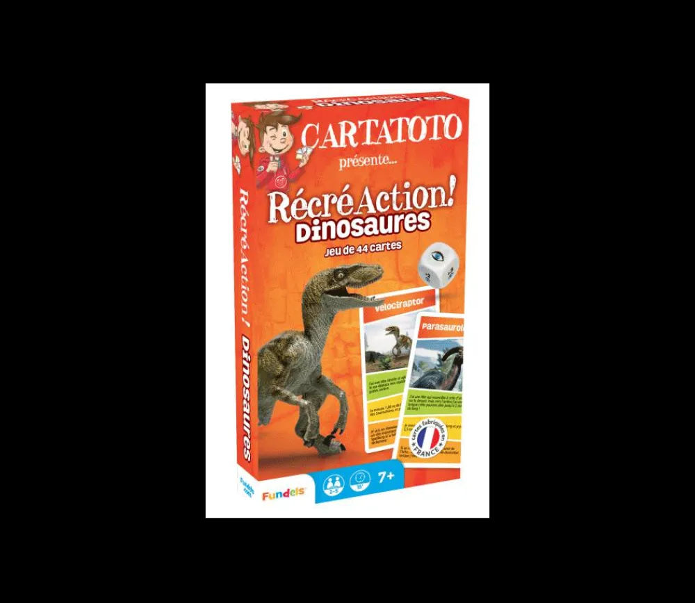 Tout Pour le Jeu Cartatoto Les Dinosaures récréaction - jeu