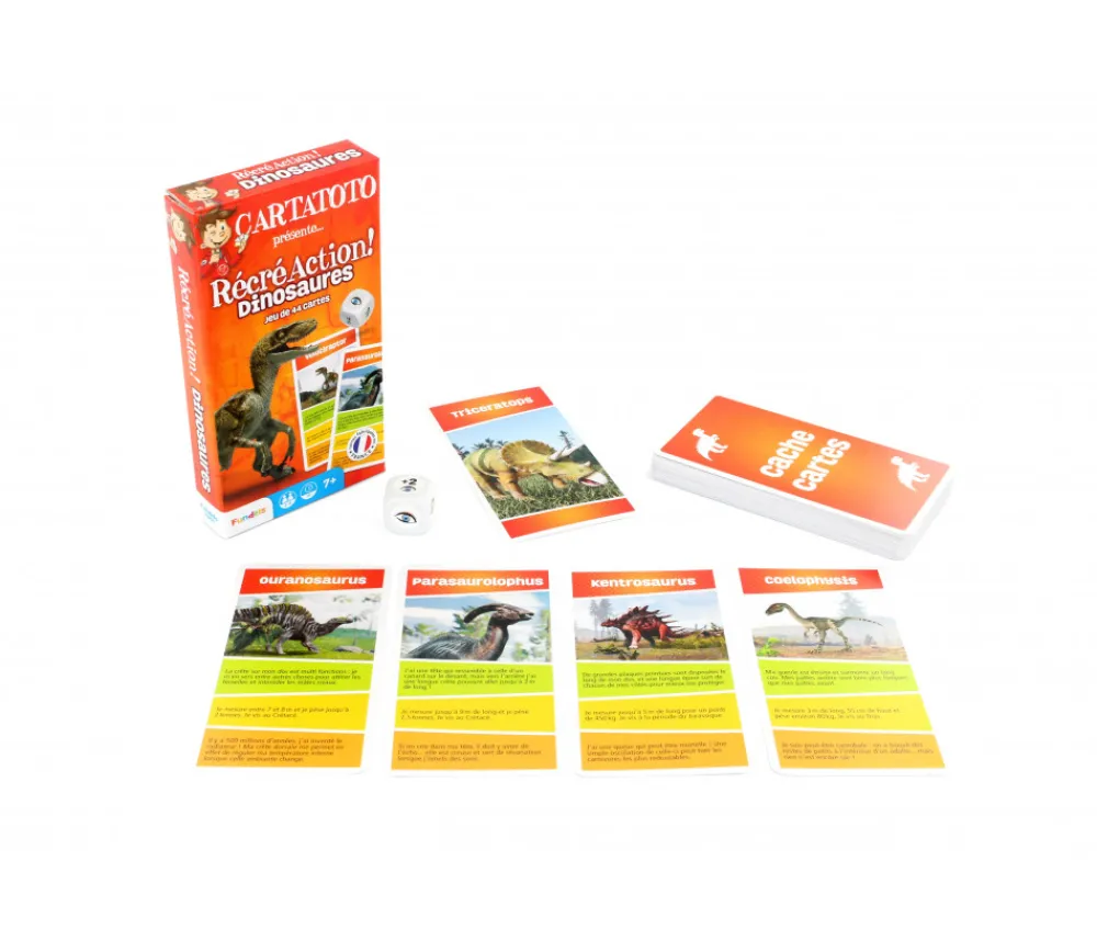 Tout Pour le Jeu Cartatoto Les Dinosaures récréaction - jeu