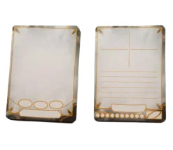 Tout Pour le Jeu Carte à jouer vierge pour jeu de rôle