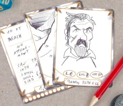 Tout Pour le Jeu Carte à jouer vierge pour jeu de rôle