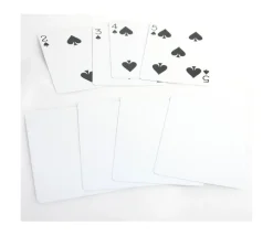 Tout Pour le Jeu Cartes à jouer recto avec figures et verso blanc magie Bicycle