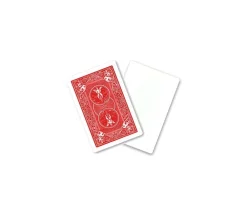 Tout Pour le Jeu Cartes à jouer recto blanc et verso rouge Bicycle