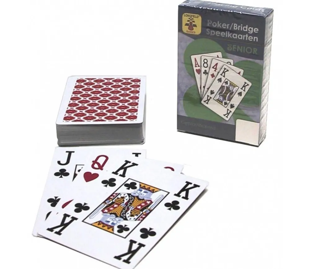 Tout Pour le Jeu Cartes à jouer Senior grands chiffres internationales.