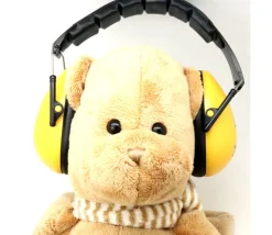 Tout Pour le Jeu Casque Antibruit Jaune enfant - protection pour les oreilles
