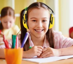 Tout Pour le Jeu Casque Antibruit Jaune enfant - protection pour les oreilles