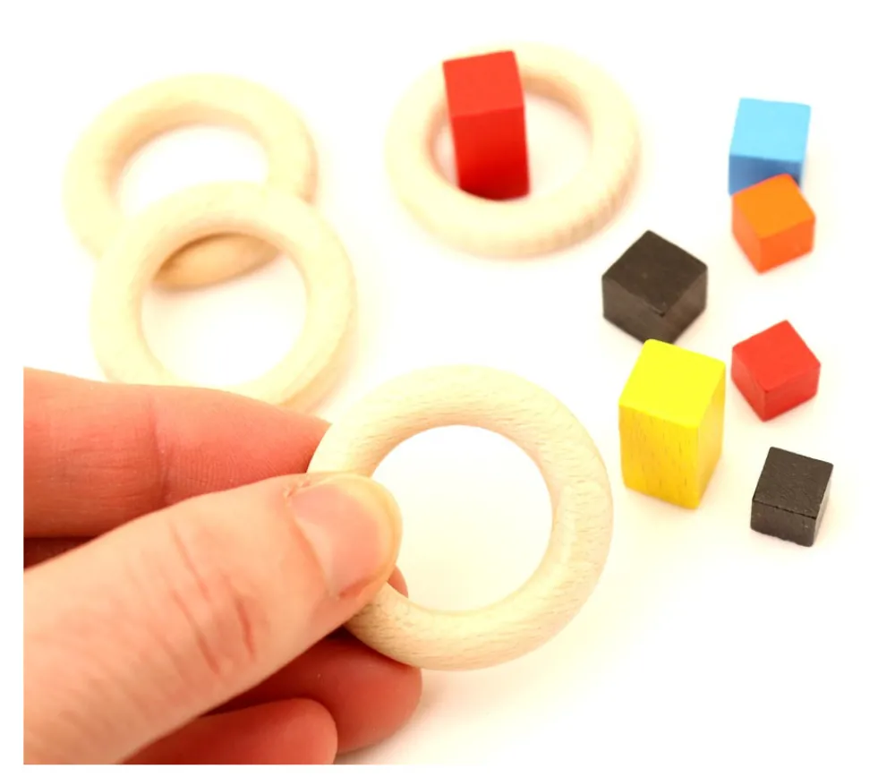 Tout Pour le Jeu Cercle en bois 34 mm de diamètre anneau