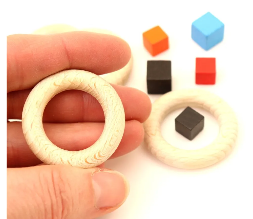 Tout Pour le Jeu Cercle en bois 34 mm de diamètre anneau