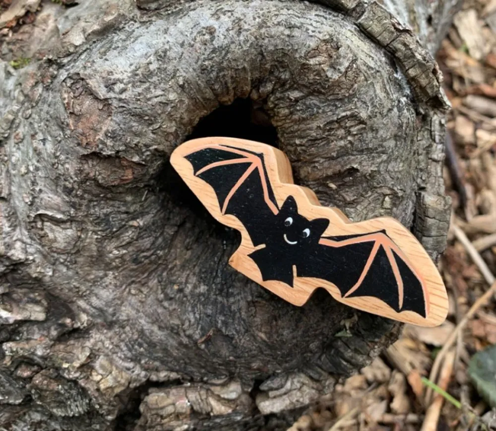Tout Pour le Jeu Chauve-souris en bois 8.5 x 3 x 2.4 cm