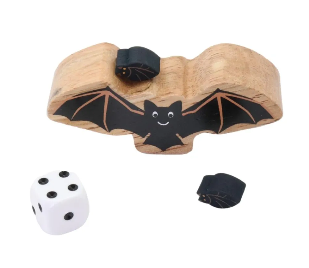 Tout Pour le Jeu Chauve-souris en bois 8.5 x 3 x 2.4 cm