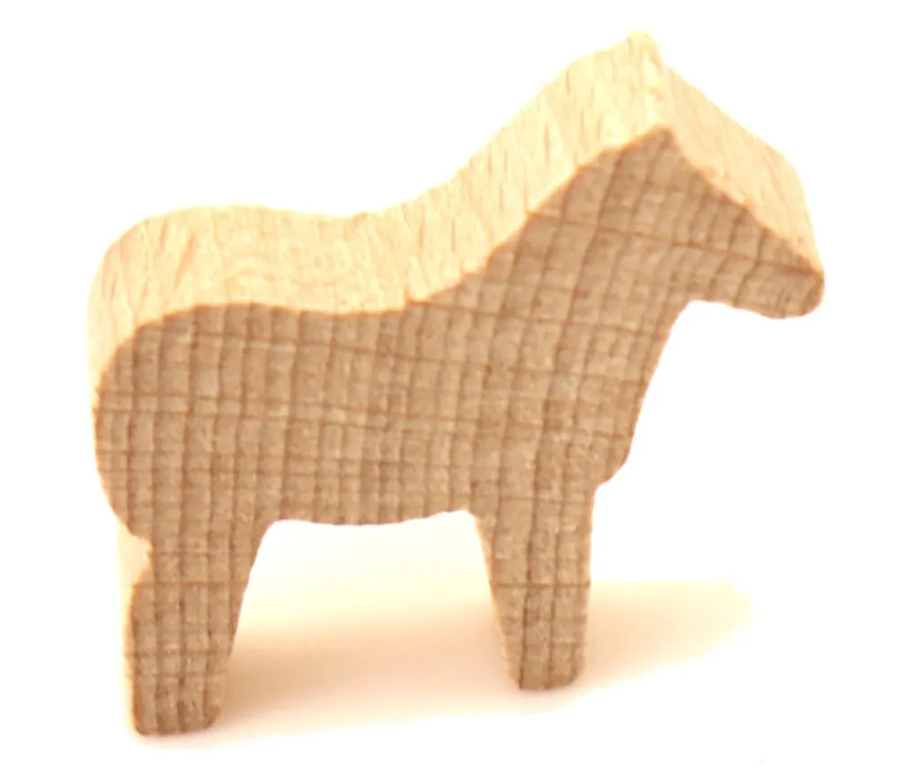 Tout Pour le Jeu Cheval pion en bois 29x26x8 mm - dada jeu
