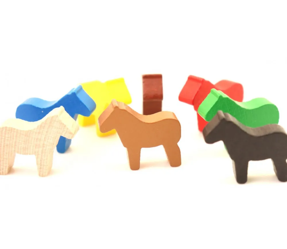 Tout Pour le Jeu Cheval pion en bois 29x26x8 mm - dada jeu