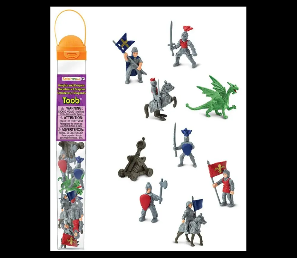 Tout Pour le Jeu Chevaliers et dragon : 10 figurines de jeu