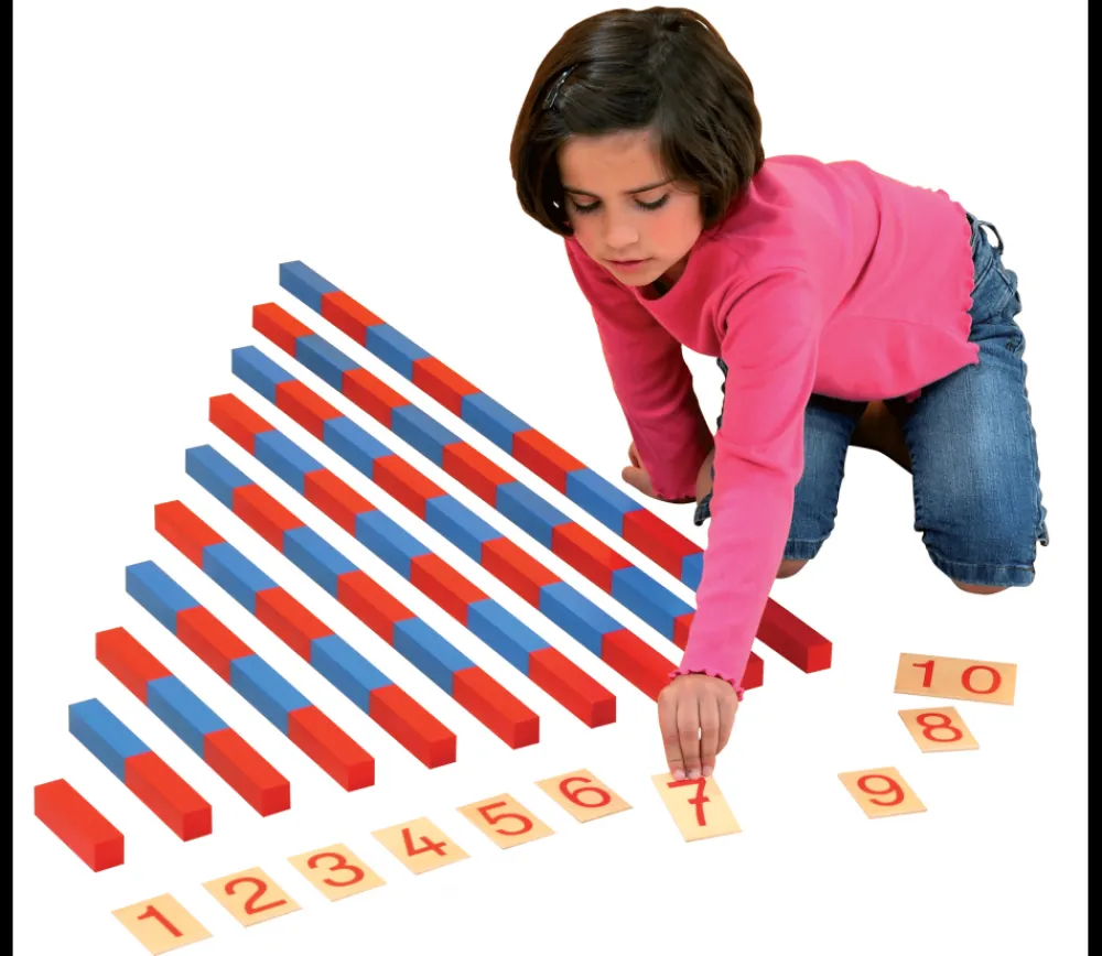 Tout Pour le Jeu Chiffres Montessori en bois 1 à 10