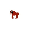 Tout Pour le Jeu Chimpanzé singe en bois 48 x 53 x 15 mm