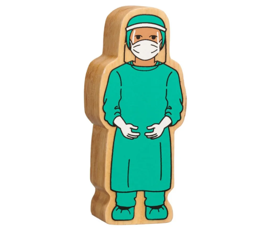 Tout Pour le Jeu Chirurgien en bois 100 x 42 x 25 mm personnage jeu