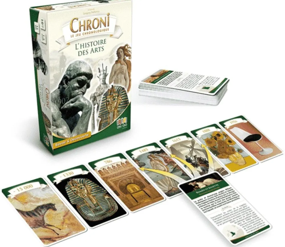Tout Pour le Jeu Chroni jeu - L'histoire des arts