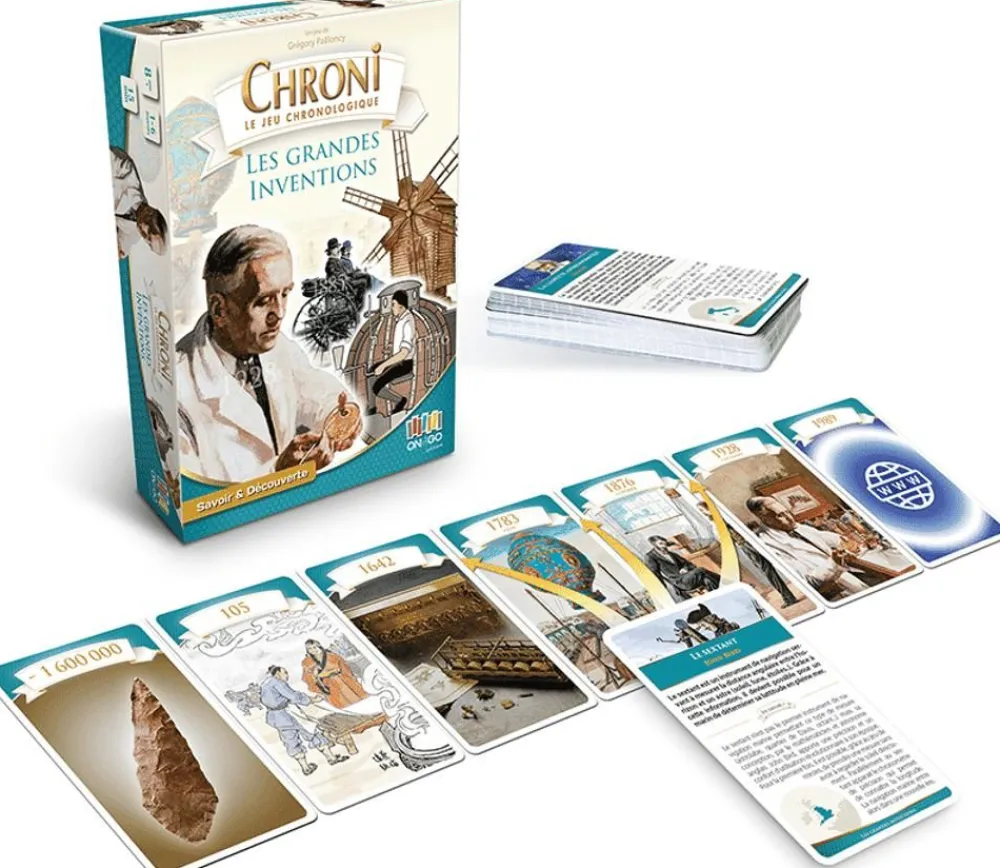 Tout Pour le Jeu Chroni jeu Les grandes inventions - Histoire