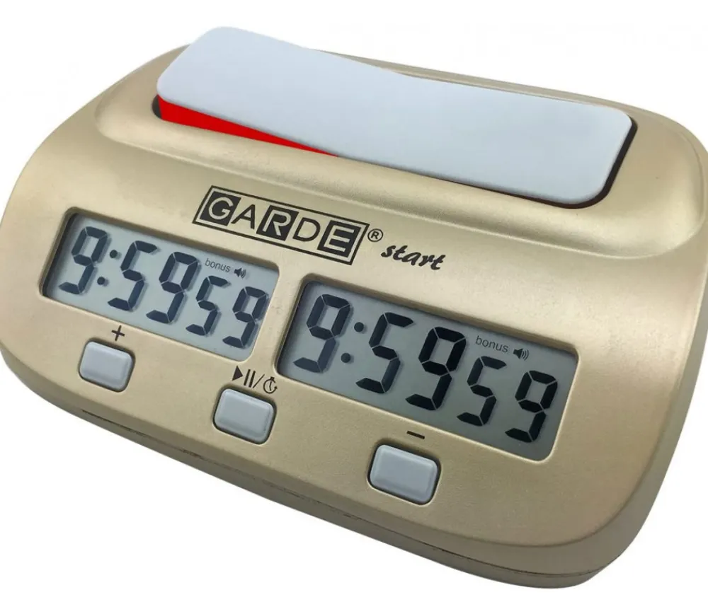 Tout Pour le Jeu Chronomètre GARDE Start timer digital Echec - 14 cm
