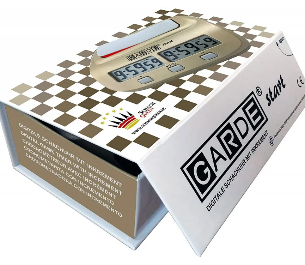 Tout Pour le Jeu Chronomètre GARDE Start timer digital Echec - 14 cm