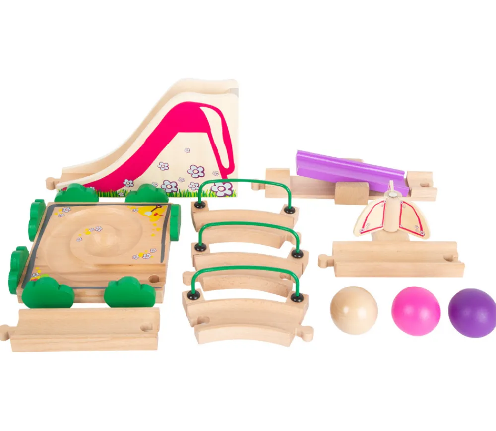 Tout Pour le Jeu Circuit à boules Aire de jeu Junior en bois