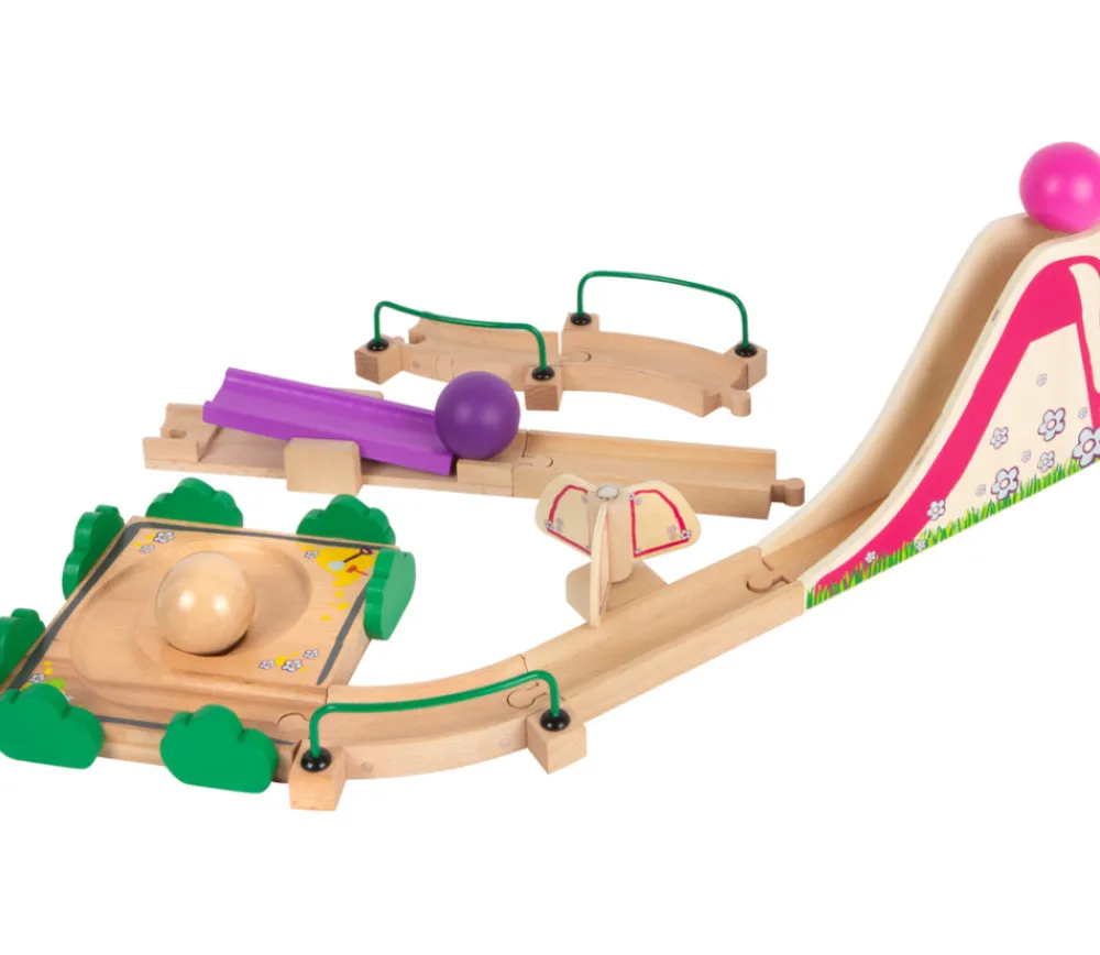 Tout Pour le Jeu Circuit à boules Aire de jeu Junior en bois