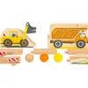 Tout Pour le Jeu Circuit à boules Chantier Junior en bois