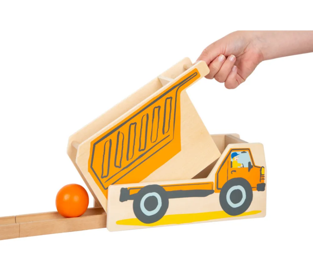 Tout Pour le Jeu Circuit à boules Chantier Junior en bois