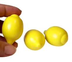 Tout Pour le Jeu Citron jaune en bois 5 x 3,3 cm jouet fruit