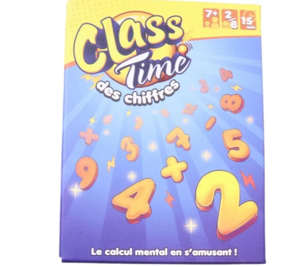 Tout Pour le Jeu Class Time des chiffres - Jeu de calcul mental