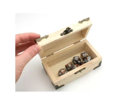 Tout Pour le Jeu Coffre au trésor naturel 12 x 6.5 x 6 cm pirate