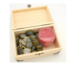 Tout Pour le Jeu Coffre au trésor naturel 18 x 12.5 x 10 cm pirate