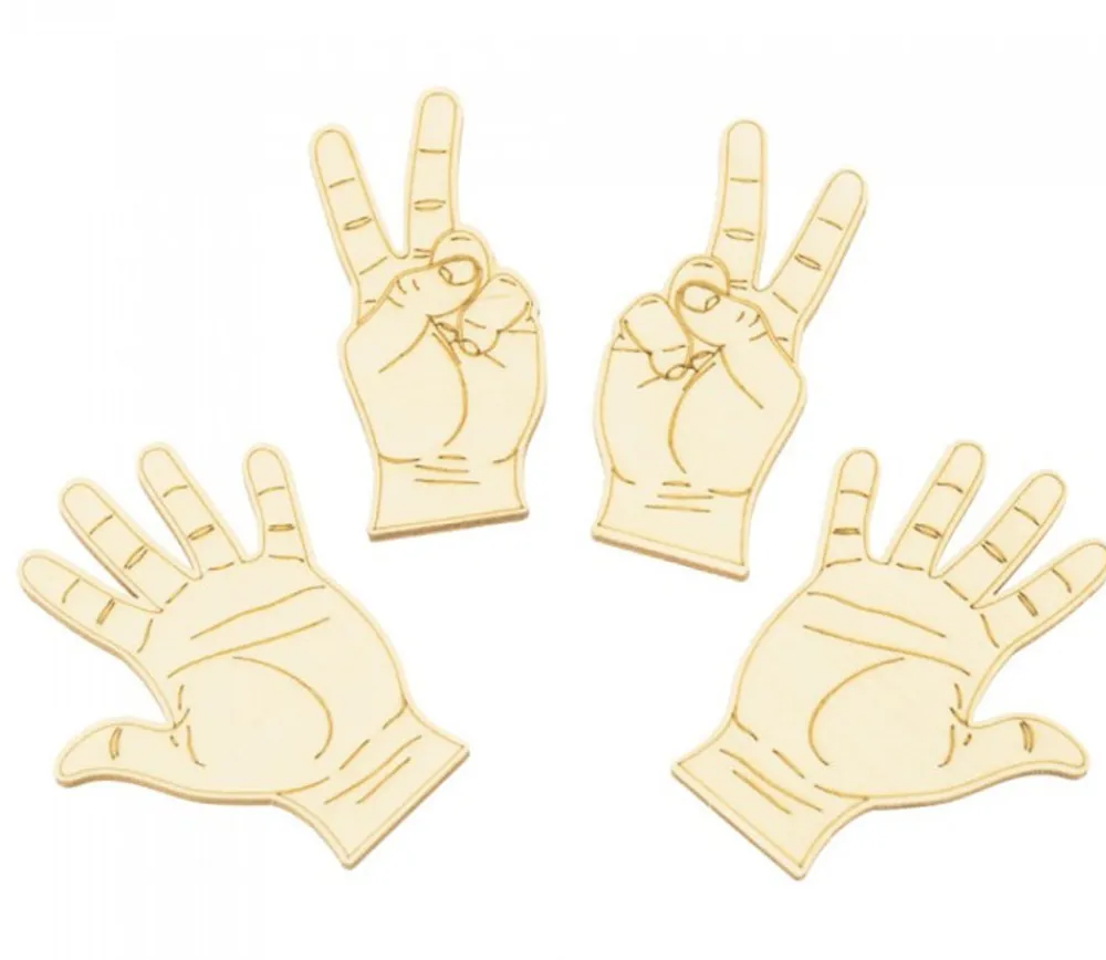 Tout Pour le Jeu Coffret 22 Mains bois pour exercices Praxis pose kinétique