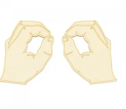 Tout Pour le Jeu Coffret 22 Mains bois pour exercices Praxis pose kinétique