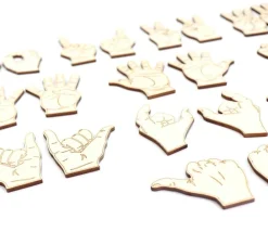 Tout Pour le Jeu Coffret 22 Mains bois pour exercices Praxis pose kinétique