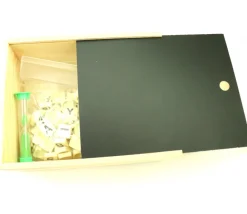 Tout Pour le Jeu Coffret bois 22.5 x 17.5 x 9.5 cm couvercle ardoise M3