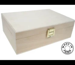 Tout Pour le Jeu Coffret bois 20 x 14 x 7 cm fermoir - Fabrication France