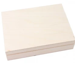 Tout Pour le Jeu Coffret bois cartes (2 compartiments) 155 x 120 x 35 mm