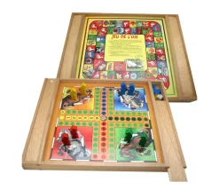 Tout Pour le Jeu Coffret bois Dada oie petits chevaux - jeu tradition français