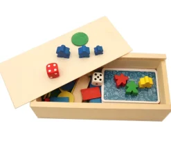 Tout Pour le Jeu Coffret bois M glissière pour jeu cartes ou accessoires jeux 18.5 x 8.4 x 4.8 cm